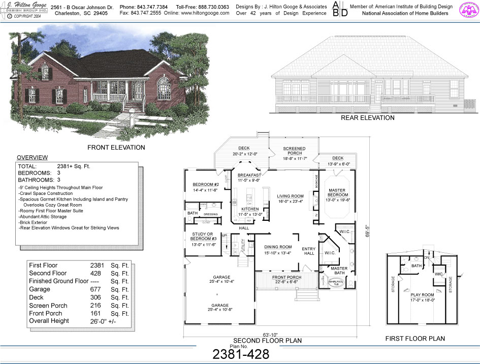 J. Hilton Googe Design Group, Inc. : Stock Plan #2381-428